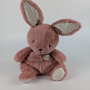 Baby Gund Stuffed Bunny Rabbit Oh So Snuggly Plush Quilted Feet Ears Easter Gift